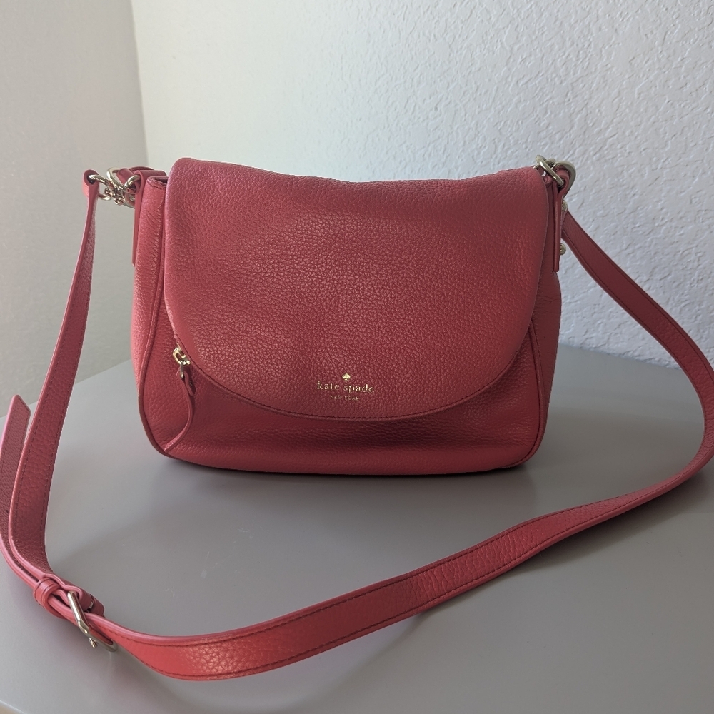 Kate Spade New York Corral Pebbled Leather Cobble Hill  Shoulder Crossbody Bag
